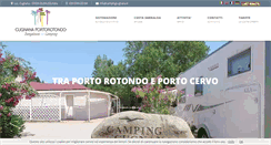 Desktop Screenshot of campingcugnana.it